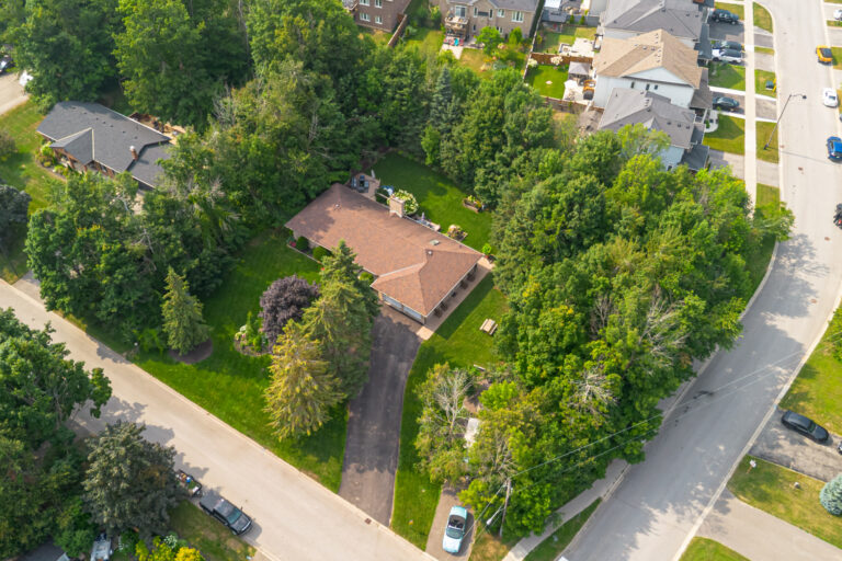 Birds eye view of 101 birch grove